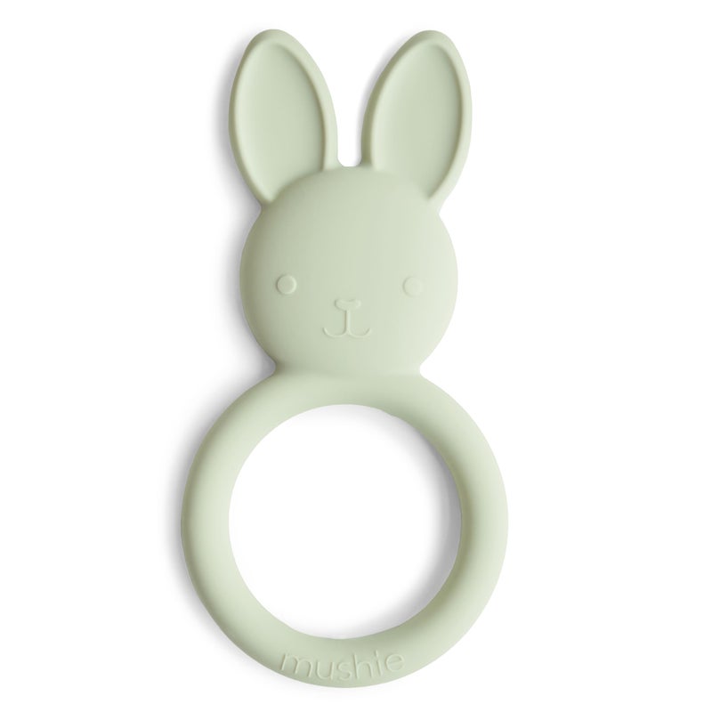 mushie Silicone Baby Teether Toy | Bunny - Image 1