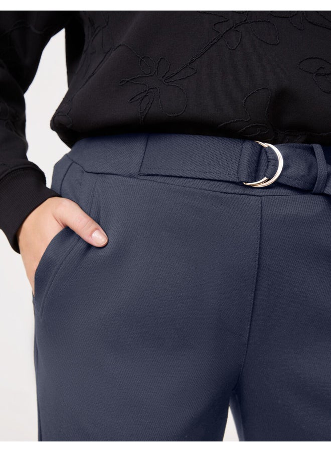 Samoon 7/8-Length Slim Fit Trousers - Image 5