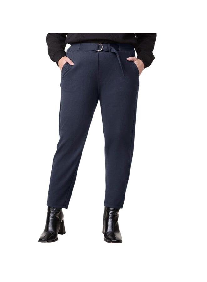 Samoon 7/8-Length Slim Fit Trousers - Image 1