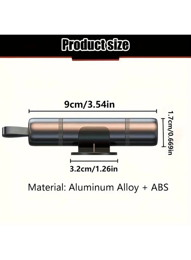 Black Emergency 2 In 1 Car Safety Hammer Window Breaker Seatbelt Cutter Tool - Image 2