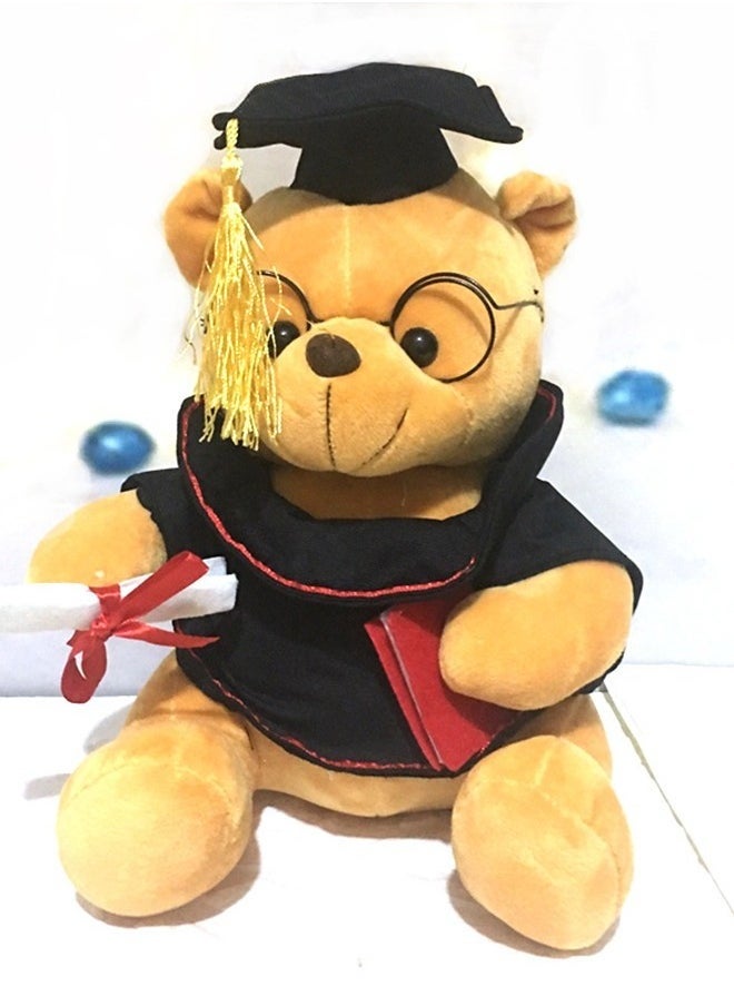 COYO - Graduation Bears Stuffed Animal Class Plush Bear Cap Graduation Bear Kindergarten, Graduation Gifts Stuffed Bear Plush Bear Toy, for Grad Party Decoration for Boys and Girls - Image 1