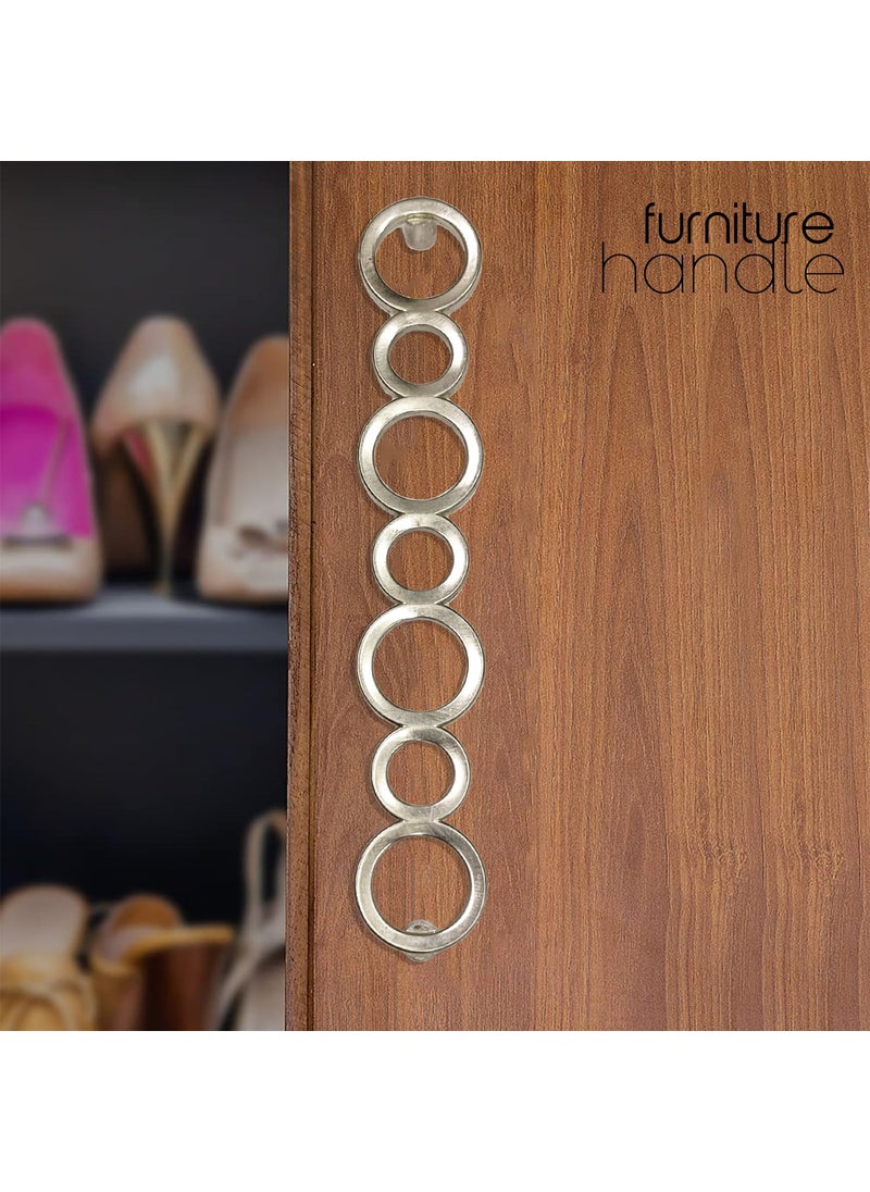 Safex SAFEX Circle Zinc Furniture Handle for Kitchen Cupboard Drawer Dresser Wardrobe Cabinet Matt 9984 INCH  - Image 4