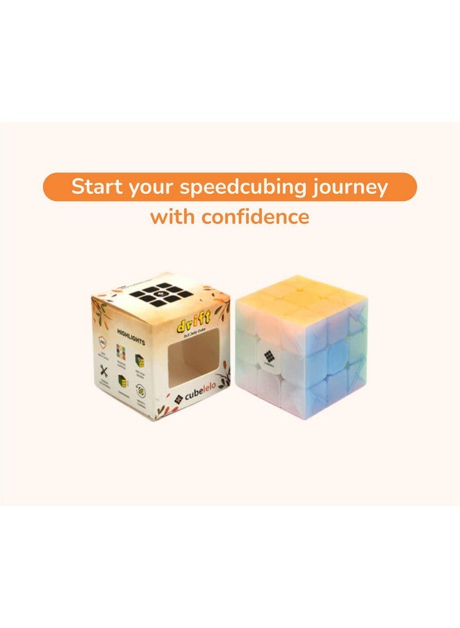 Cubelelo Drift 3X3 Jelly Edition Speedcube Magic Cube Puzzle - Image 2