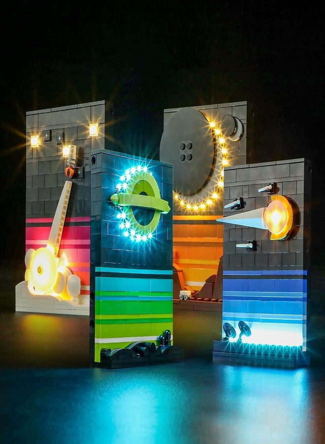 BRIKSMAX Led Lighting Kit for Lego-21340 Tales of The Space Age - Compatible with Lego Ideas Building Set- Not Include Lego Set - Image 3