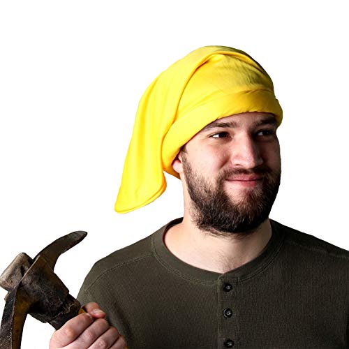 Making Believe Dwarf or Gnome Costume Hat, Yellow - Image 2