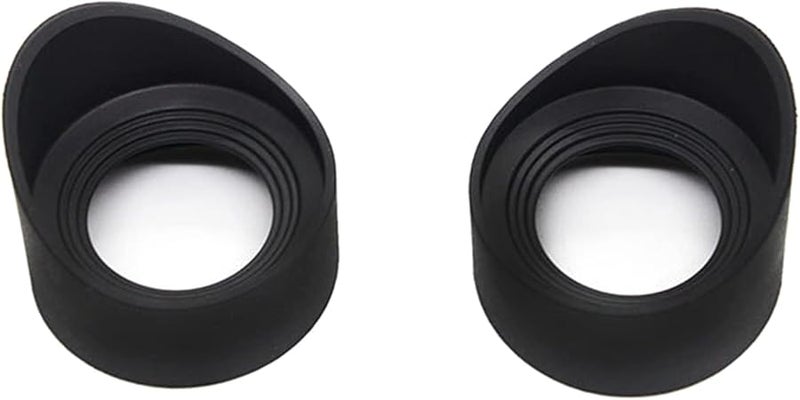 Black Rubber Eyecups for Microscopes Small Pair Eye Protection - Image 5