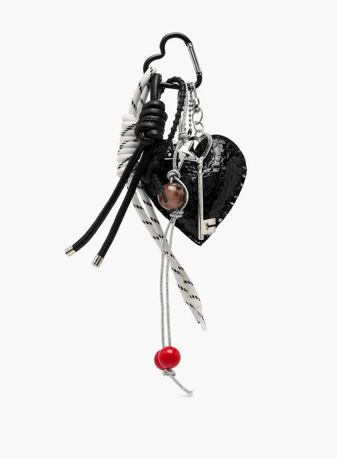Heart Charm Keyring