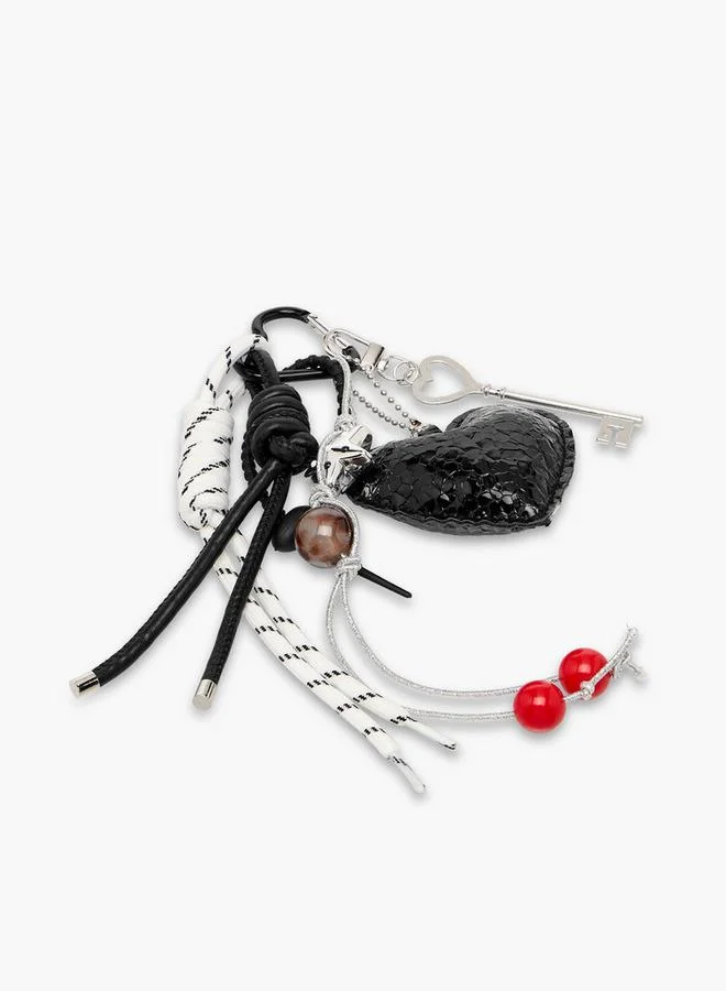 Flora Bella By Shoexpress MULTICOLOUR Heart Charm Keyring for Women | Best Price UAE