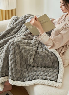 Sharpdo Light Luxury Short Hair Thickened Blanket, Suitable for Office Nap Blanket Sofa Blanket 200*230cm (Excluding Pillowcase)  - Image 5
