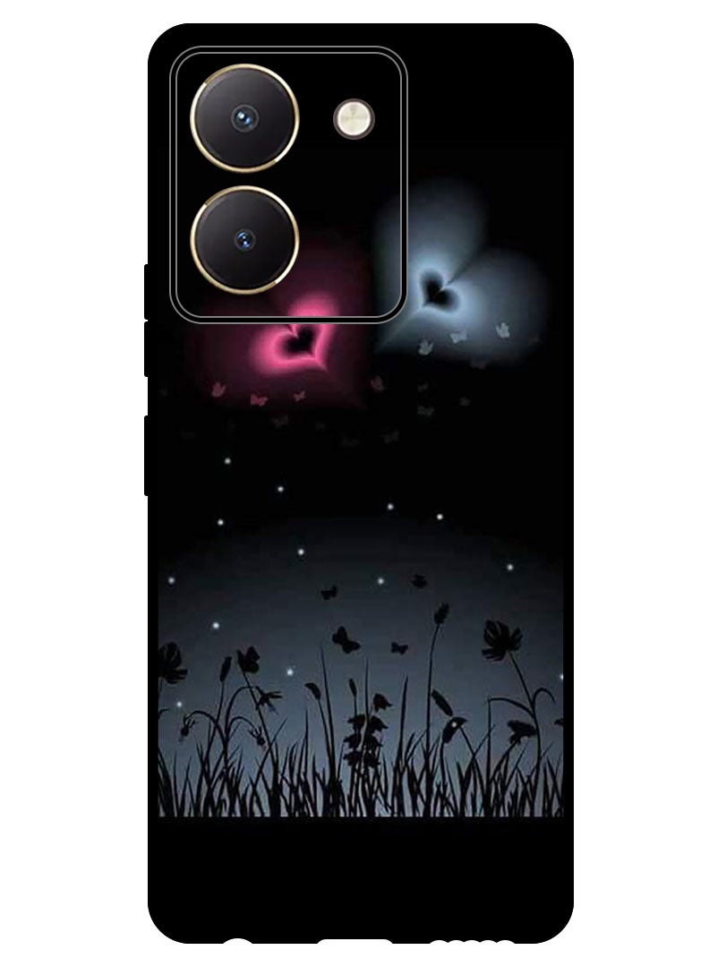 Theodor Protective Case Anti Scratch Shock Proof Bumper Cover For Vivo Y77t Two Hearts (2) - Image 1