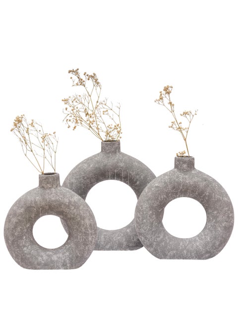Donuts Pottery Vase