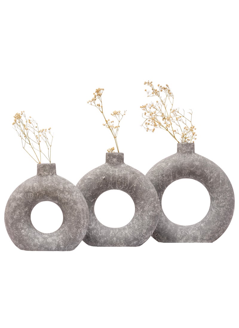 Donuts Pottery Vase