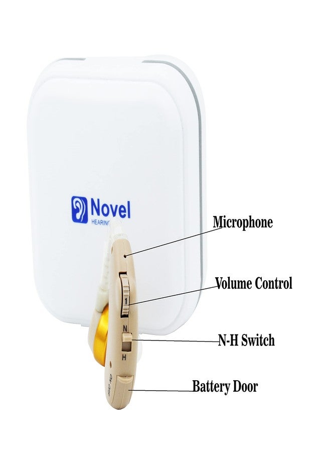 FCS Behind The Ear Hearing Aid Personal Sound Amplifier for Mild to Moderate Hearing Loss (N-675) (1 Year Seller Warranty) - Image 3