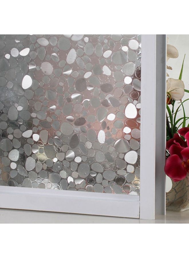 NIBEMINENT Waterproof Glass Window And Door Film Sticker Clear 45x100centimeter - Image 3