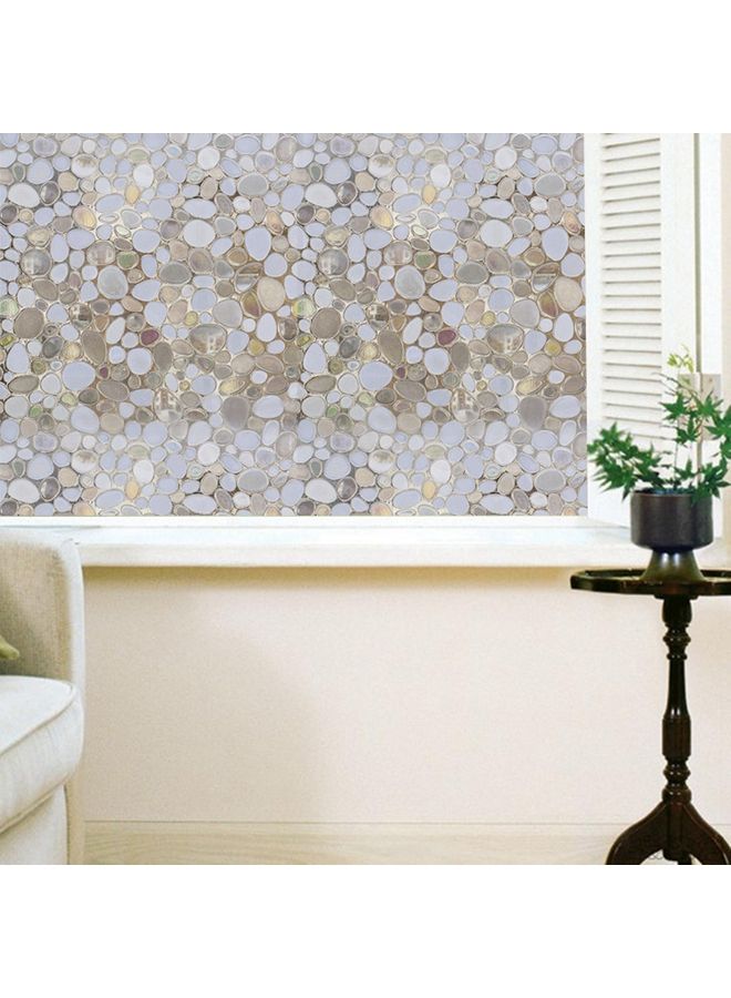 NIBEMINENT Waterproof Glass Window And Door Film Sticker Clear 45x100centimeter - Image 2