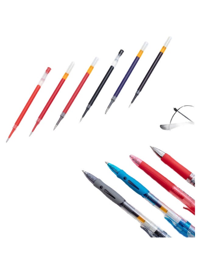 M.G Chenguang (M&G) Stationery, 0.5Mm Black Quick-Drying Retractable Gel Pen Refill, St Ultra-Fine Signature Pen Refill G-5, Business Office Student Pen Refill, 10 Pieces/Box, 2638A For Postgraduate Entrance Exam - Image 1