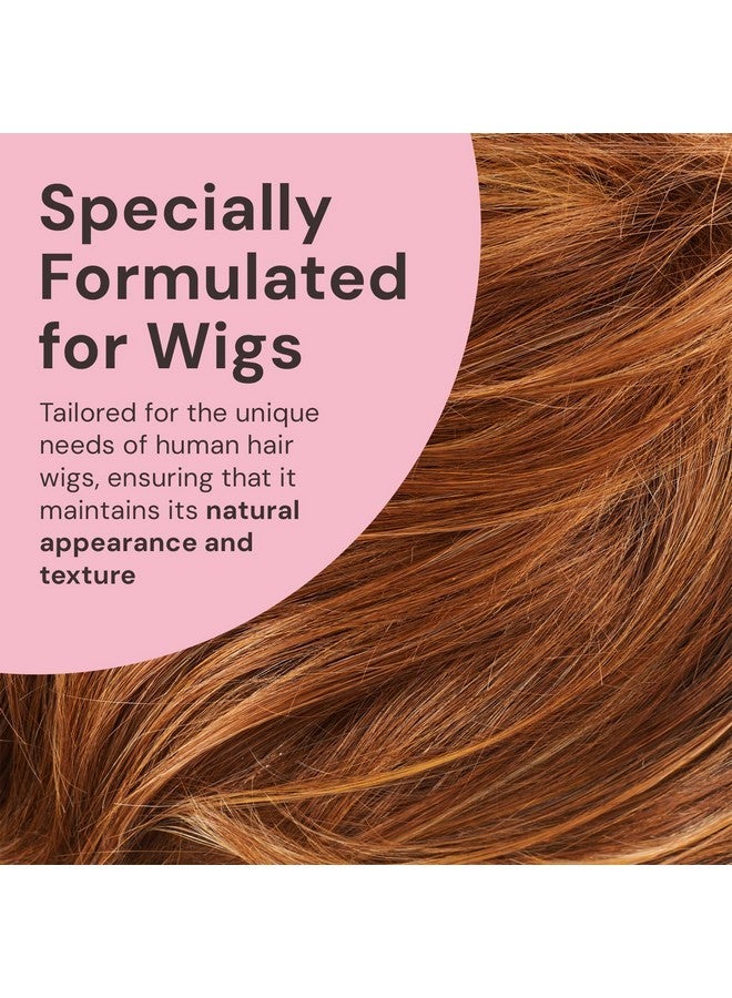 MILANO COLLECTION Essentials Ultra Hydrating Conditioner for Wigs, Hair Pieces, and Hair Extensions, Wig Conditioner for Human Hair Wigs and Toppers, Softens & Adds Manageability, Wig Care Products - Image 3