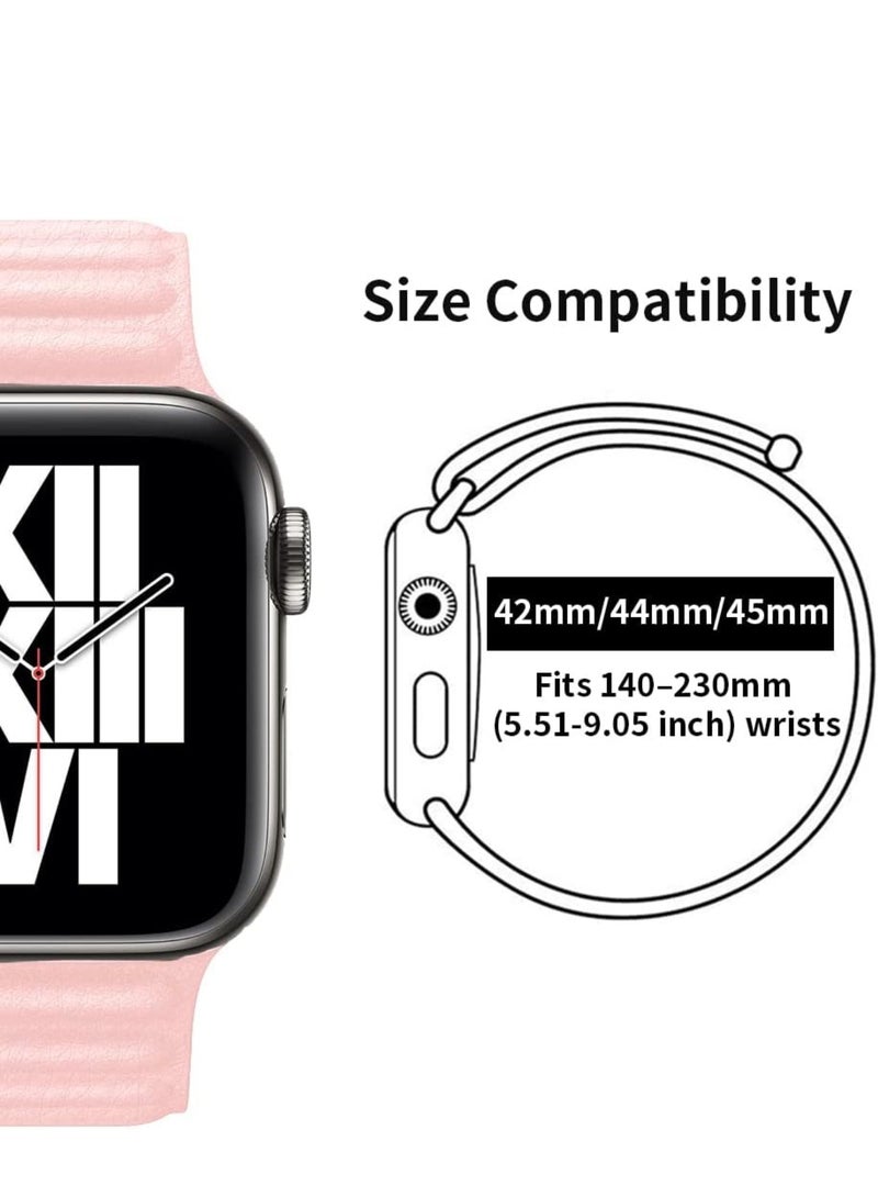 CMP Genuine Silicone Watch Strap for Apple Watch 42/44/45/49mm, Compatible with All Models, Water and Sweat Resistant, Adjustable and Comfortable Apple Watch strap, silicone watch strap, compatible Apple Watch strap - Image 3