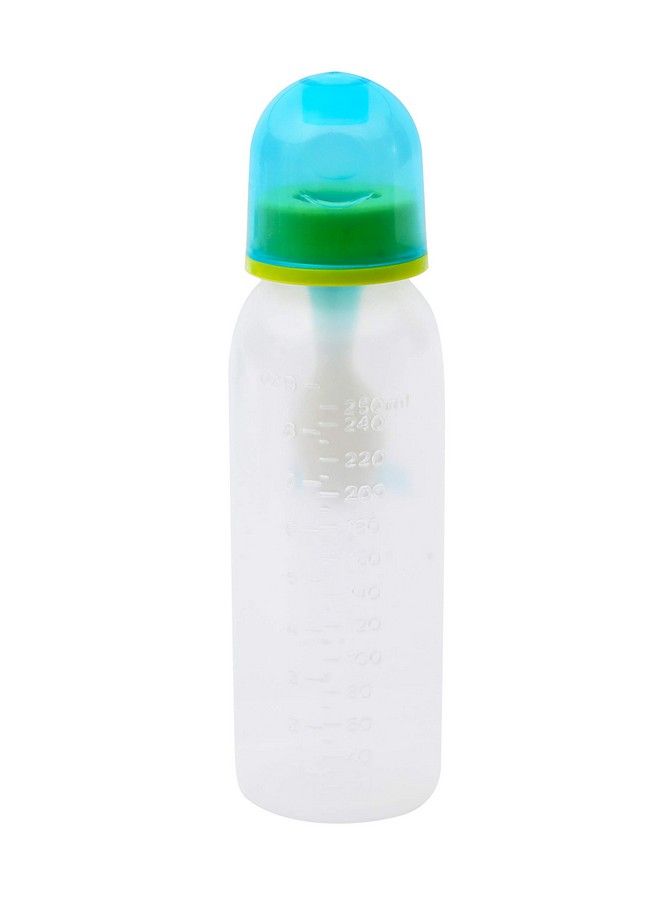 1st Step BPA Free Polypropylene Easy Squeeze Feeder with Spoon (250ml, Blue) - Image 4