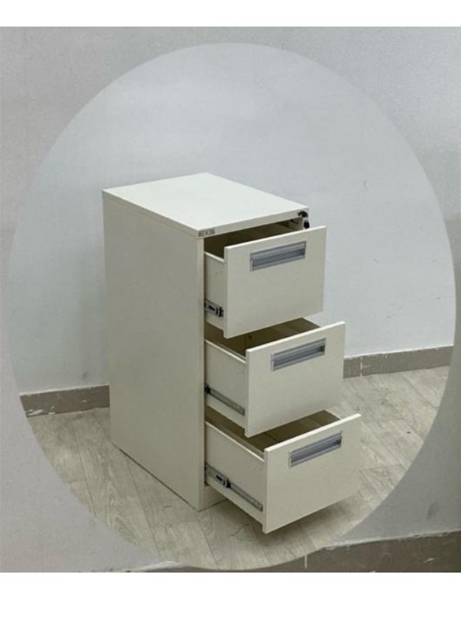 SMART HOME - 3-layer iron cabinet, shelf and storage drawer consisting of 3 drawers for the office and home - Image 1