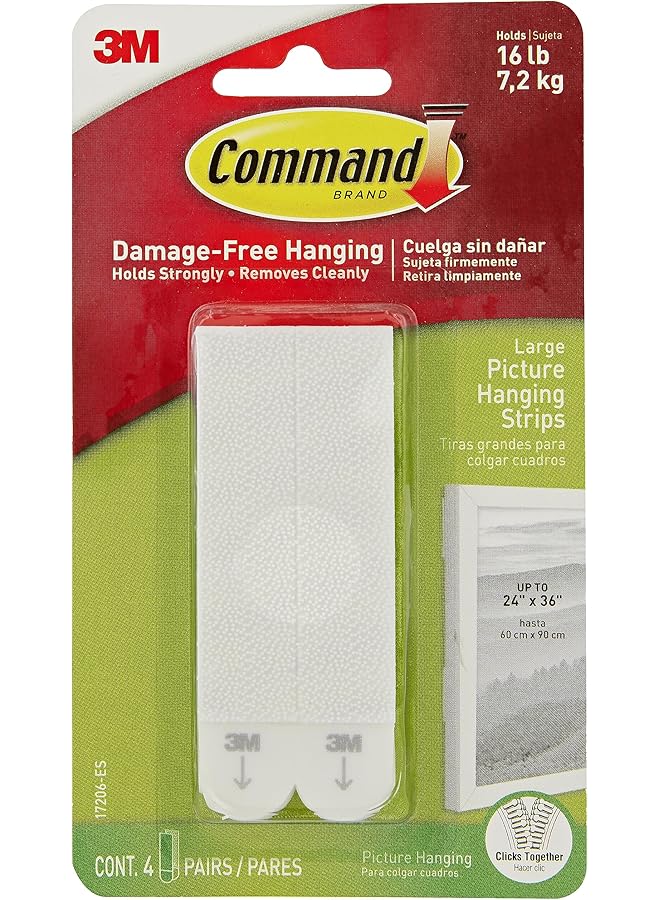 Command COMMAND Large Picture Hanging Strips