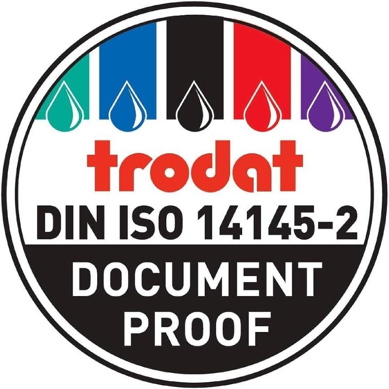 Trodat Replacement Ink Pads 6/53 - Pack of 2, Black Ink for Professional Stamps - Image 4