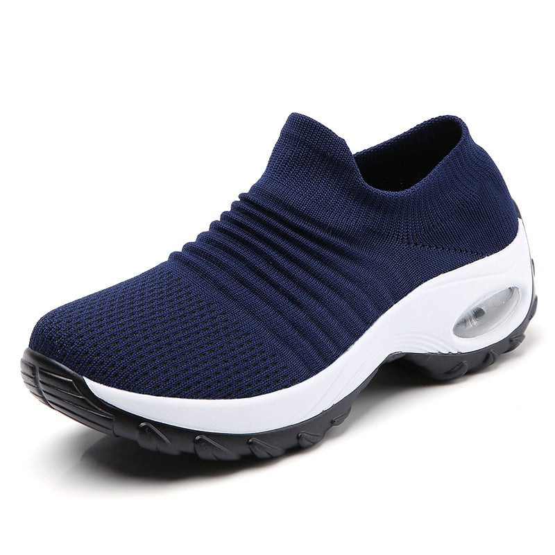 New Style Sock Shoes with PU Air Cushion Sole - Breathable Outdoor Casual Shoes for  Women