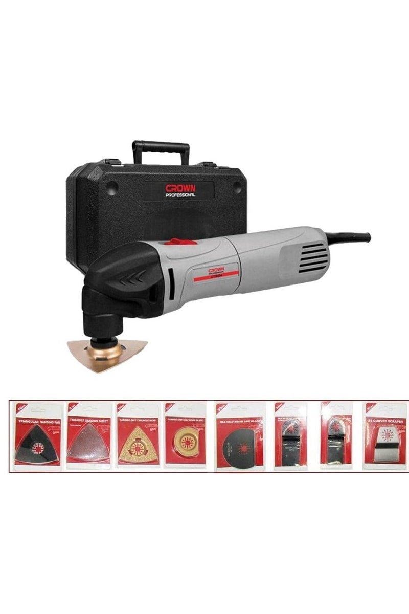 CROWN CT16004 Multifunction tool 320Watt  with accessories - Image 2
