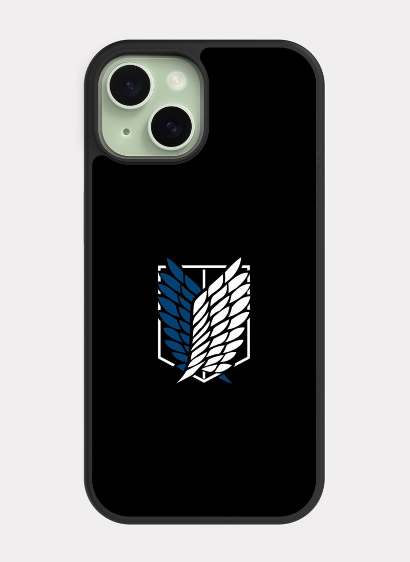 PXLAAT iPhone 15 case cover Attack on Titan The Survey Corps - Image 1