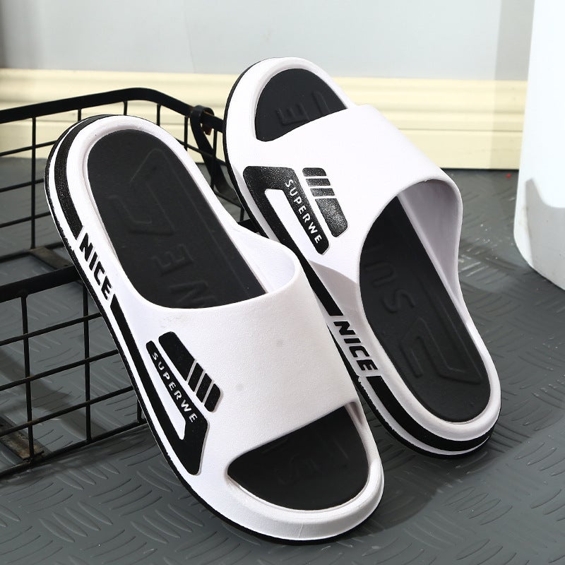 Men'S Slippers Non-Slip Non-Stinky Feet Outdoor Bathroom Home Trend Summer - Image 5