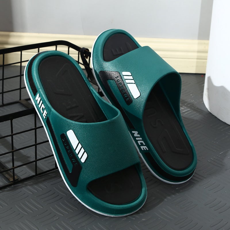 Men'S Slippers Non-Slip Non-Stinky Feet Outdoor Bathroom Home Trend Summer - Image 2