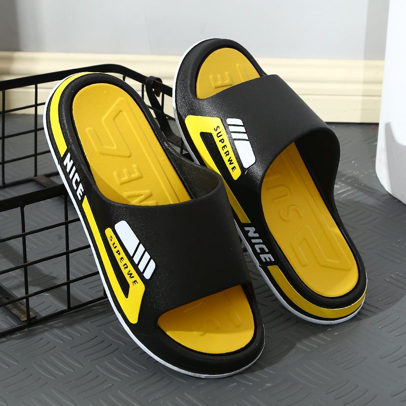 Men'S Slippers Non-Slip Non-Stinky Feet Outdoor Bathroom Home Trend Summer - Image 1