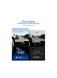 Lisen Fits MagSafe Car Mount for iPhone Holder [20 Strongest Magnets] Magnetic Phone Holder for Car Vent Car Accessories Cell Phone Holder Mount for iPhone 14 13 12 Pro Max Mini Plus MagSafe Case  - Image 4