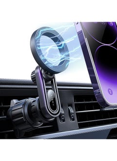 Lisen Fits MagSafe Car Mount for iPhone Holder [20 Strongest Magnets] Magnetic Phone Holder for Car Vent Car Accessories Cell Phone Holder Mount for iPhone 14 13 12 Pro Max Mini Plus MagSafe Case  - Image 1
