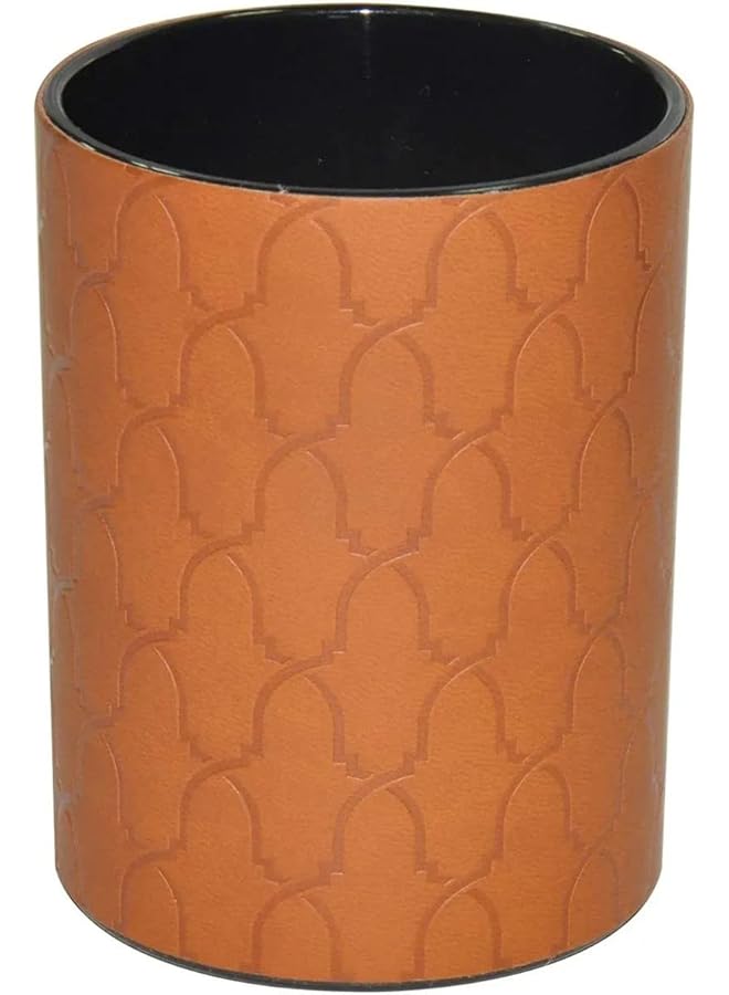 إيروريكس حامل أقلام إيطالي من مادة البولي يوريثان مع خياطة باللون البني من Fsphpubr - Image 1