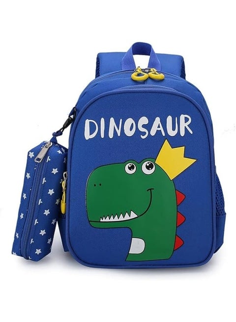 Kids Backpack for Boys and Girls 1-5 Years Old - Kindergarten School Bag (Blue)
