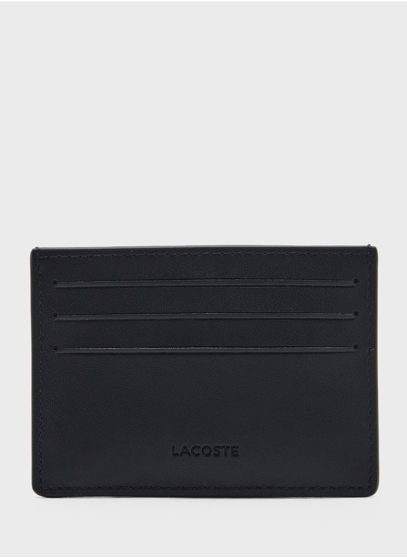 LACOSTE Monogram Multi Slot Card Holder  - Image 3