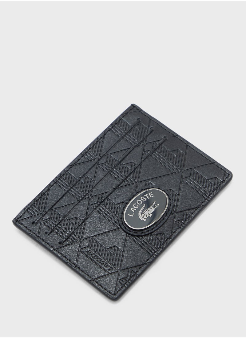 LACOSTE Monogram Multi Slot Card Holder  - Image 2