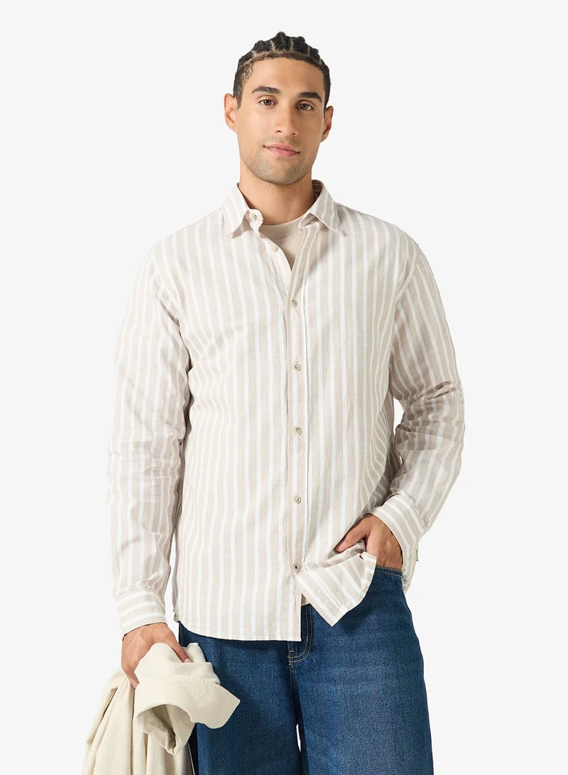 JACK & JONES Long sleeve regular fit shirt