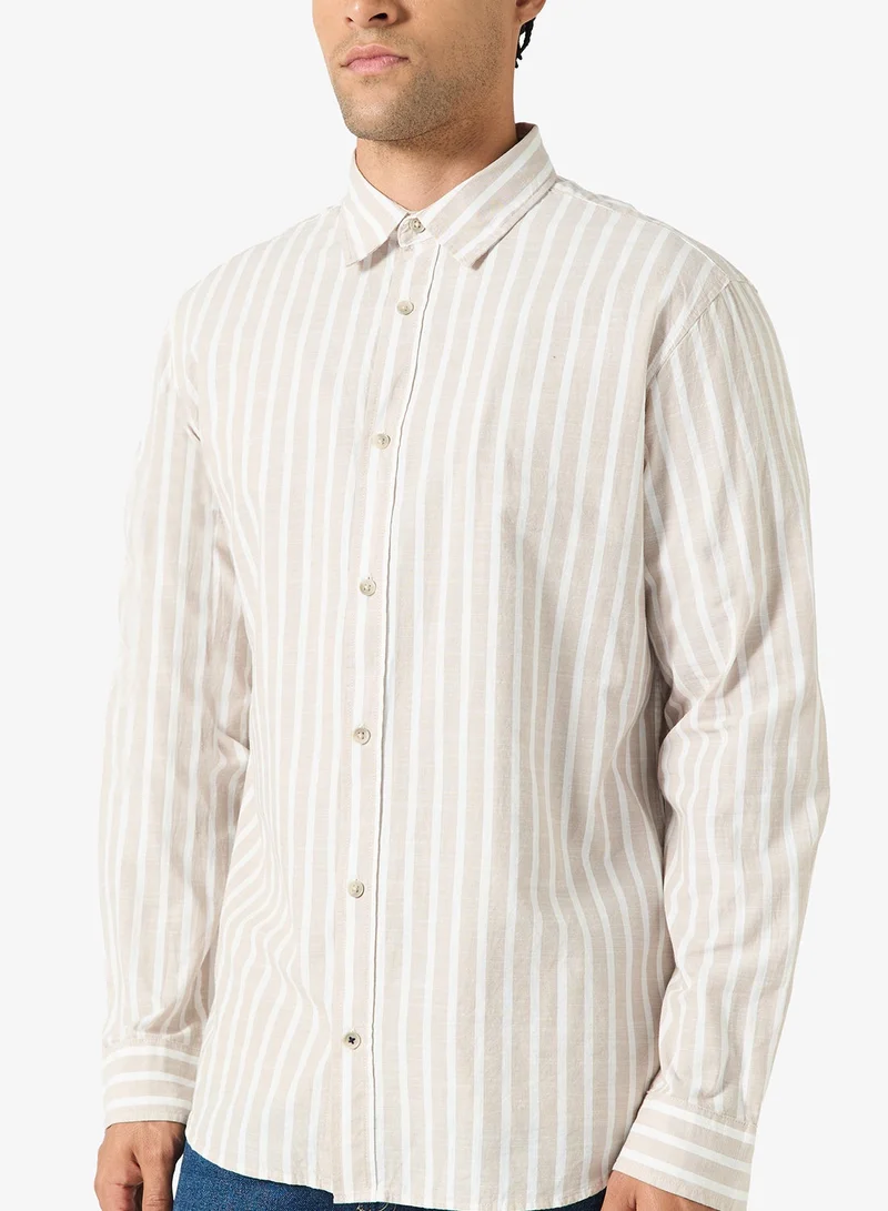 JACK & JONES  Long sleeve regular fit shirt for Men | Best Price UAE