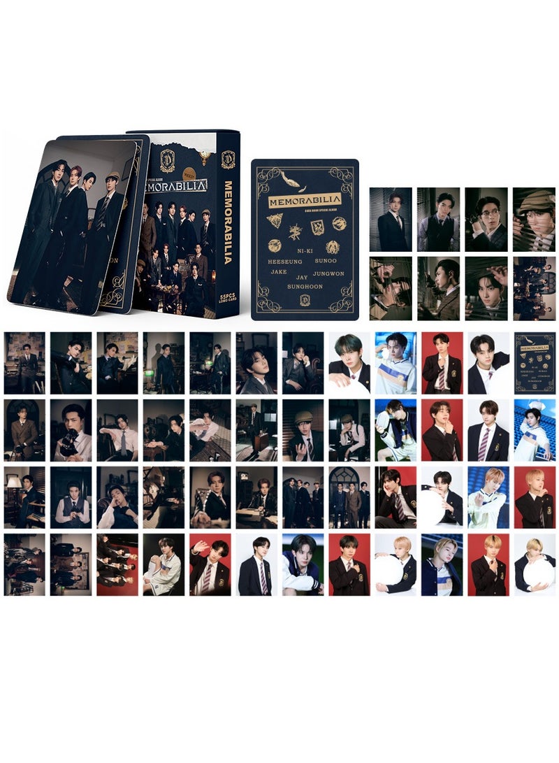 EHOME 55Pcs ENHYPEN Dard Moon Special Album MEMORABILIA Lomo Card - Image 2