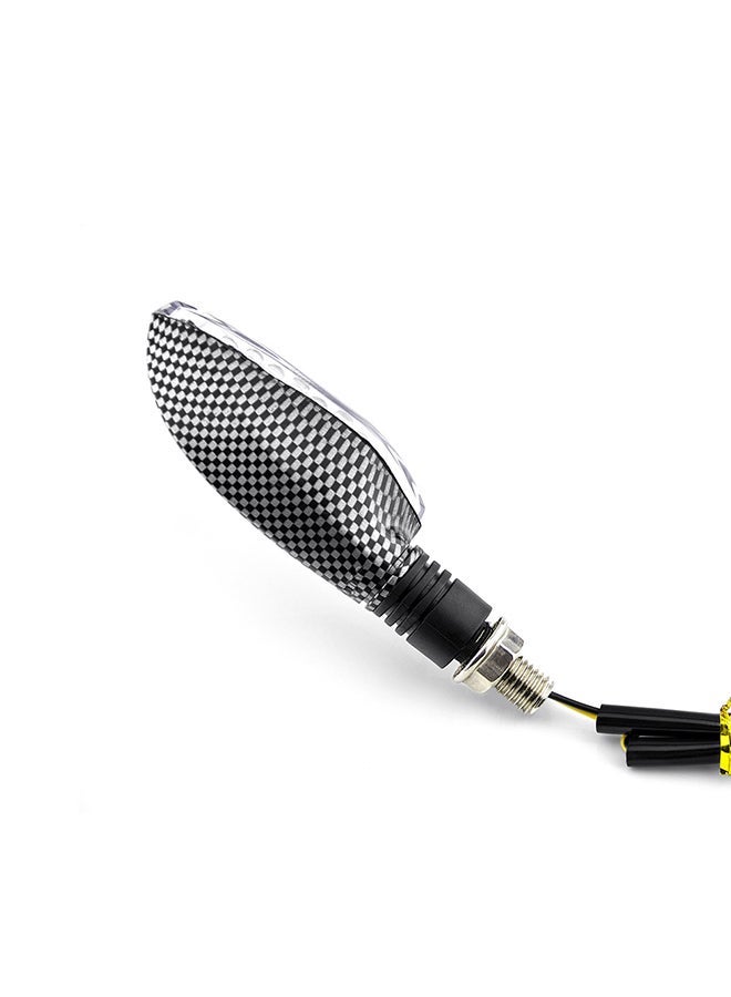 MUNTAQI Motorcycle LED Turn Signal Lights Blinkers Front Rear Indicators for Motorbike Universal Running Light, 16LEDs, 2pcs - Image 2