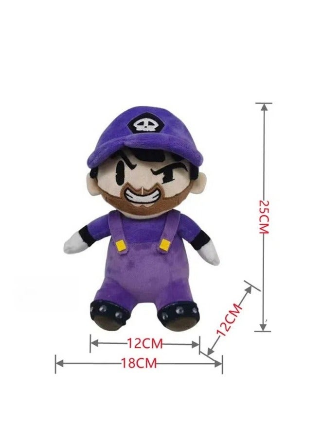 SMG3 PLUSHIE أفخم دمية SMG4 الرسوم المتحركة الطرفية سوبر ماري أفخم دمية لطيف أفخم لعبة أفضل هدية للعائلة والأصدقاء - Image 4