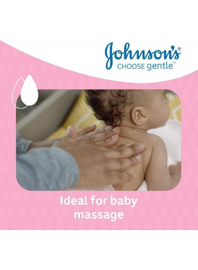 Johnson's Baby Oil - Pack of 3 (500ml each) - Image 4