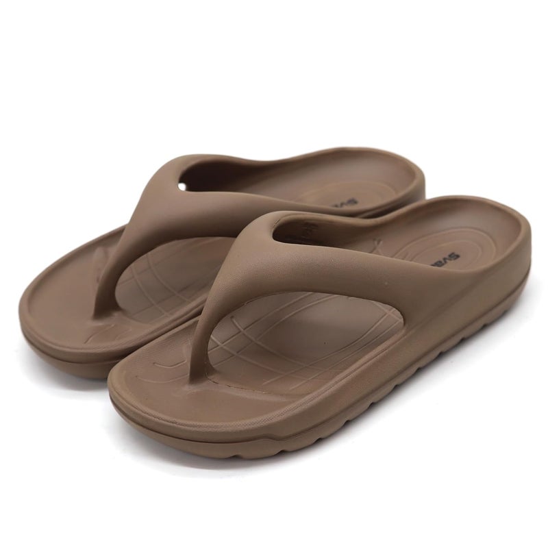 SVAAR صنادل سفاار الناعمة من EVA للرجال | شباشب أنيقة مضادة للانزلاق مع دعم للقوس ونعل مرن | خفيفة الوزن للراحة الداخلية والخارجية - Image 2