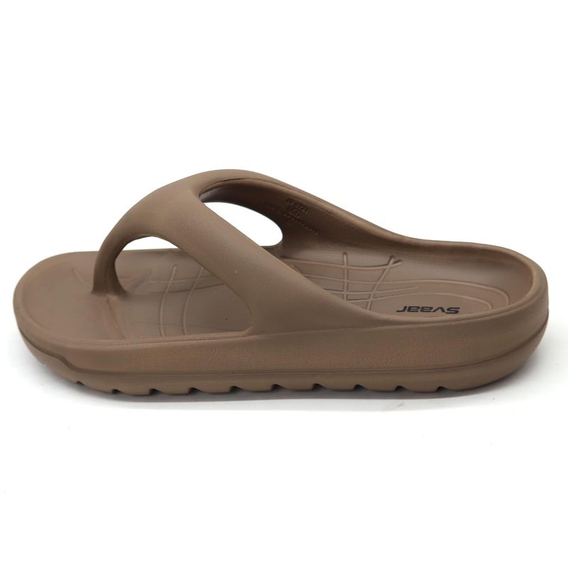 SVAAR صنادل سفاار الناعمة من EVA للرجال | شباشب أنيقة مضادة للانزلاق مع دعم للقوس ونعل مرن | خفيفة الوزن للراحة الداخلية والخارجية - Image 5