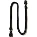 Midwest Hearth Midwest Hearth Whistle Free Gas Flex Line for Fire Pit and Fireplace - Black Coated Stainless Steel (30" Long)  - Image 2