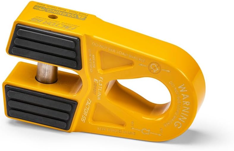 Factor 55 FlatLink E (Expert) Shackle Mount Assembly - Yellow - Image 1