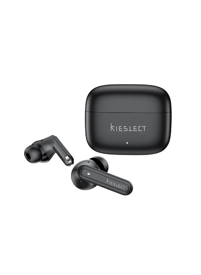 Kieslect Adjustable In-Ear Earbuds with 4 Mics, Up to 23 Hours - Jet Black - Image 2
