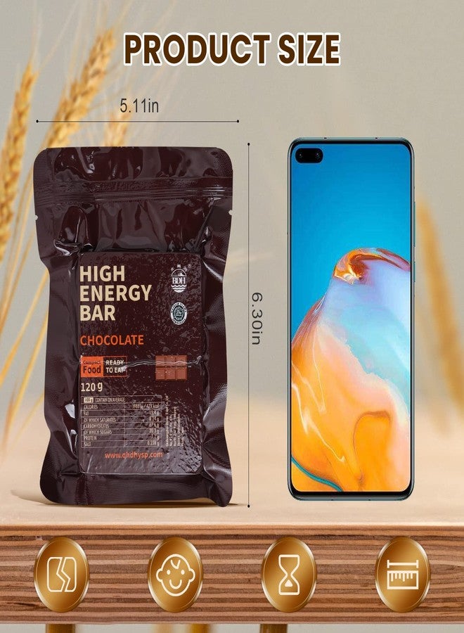 BDH Emergency Food Ration Bars, Chocolate Flavor Survival Tabs Supply for Outdoor Camping Emergency Snowstorm Earthquake Disaster Preparedness Kit With Long Self Life 12 Count - Image 5